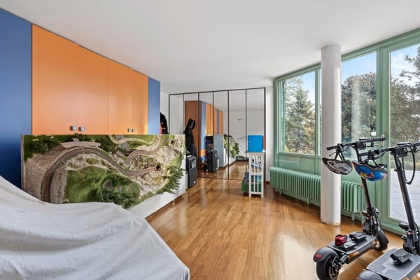 Splendida villa con ampio giardino e vista 19