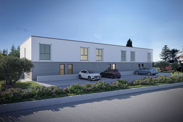 Moderna villetta a schiera con giardino privato, di nuova edificazione 6