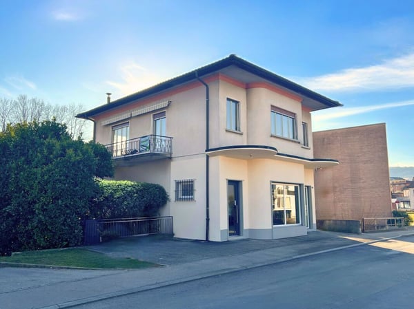 Ampia proprietà residenziale-commerciale con giardino 1