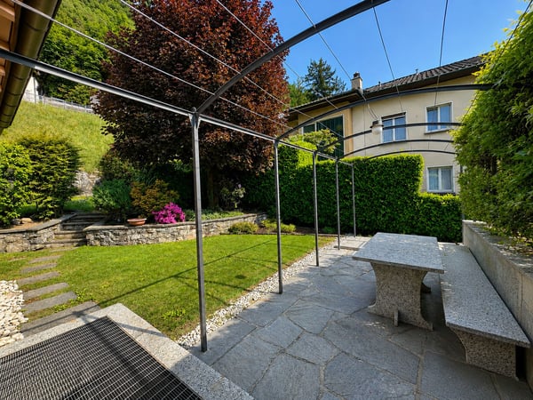 Splendida villa uni-bifamiliare con giardino curato, ottima esposizione e vista aperta 29