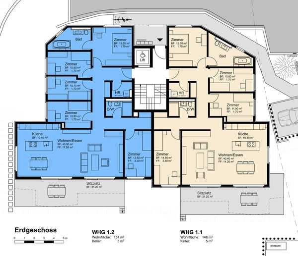 Moderne 6.5-Zimmer-Neubauwohnung im Erdgeschoss in Bülach 6