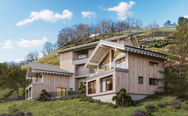 Chalets d'architecte de 3.5 pièces à Châtel-sur-Montsalvens 3