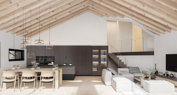 Chalets d'architecte de 3.5 pièces à Châtel-sur-Montsalvens 15
