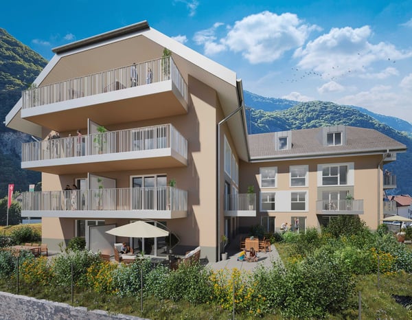 Appartements de 4,5 pièces situés dans une charmante résidence à Roche. 18