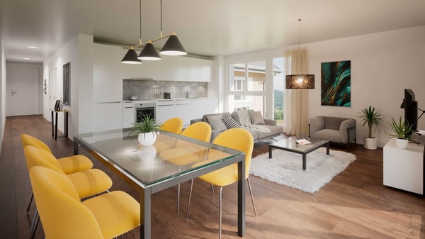 Appartements de 4,5 pièces situés dans une charmante résidence à Roche. 14