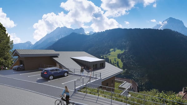 Appartements de 2,5 pièces dans une nouvelle résidence à Gryon. 4