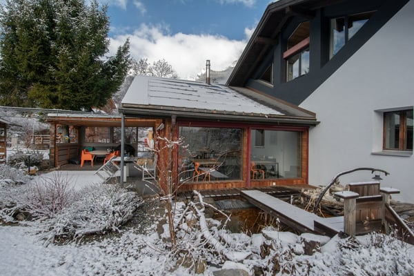 Grand chalet individuel avec un appartement de 3.5 pièces attenant 34