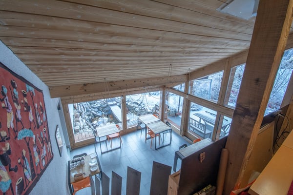 Grand chalet individuel avec un appartement de 3.5 pièces attenant 7