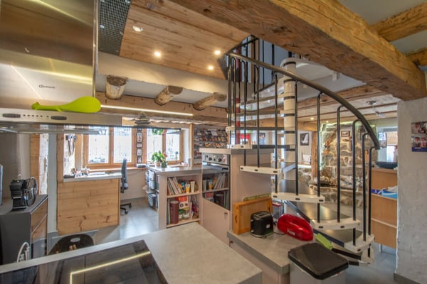 Grand chalet individuel avec un appartement de 3.5 pièces attenant 26