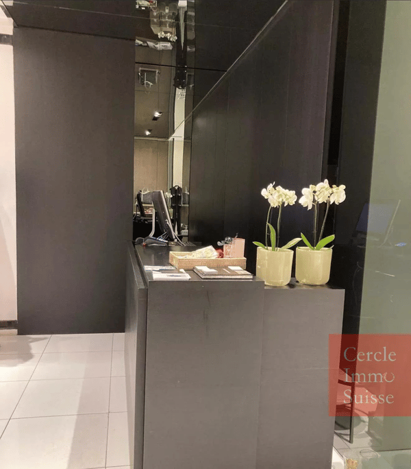 Boutique haut de gamme à vendre au centre-ville de Genève, quartier Rive 6
