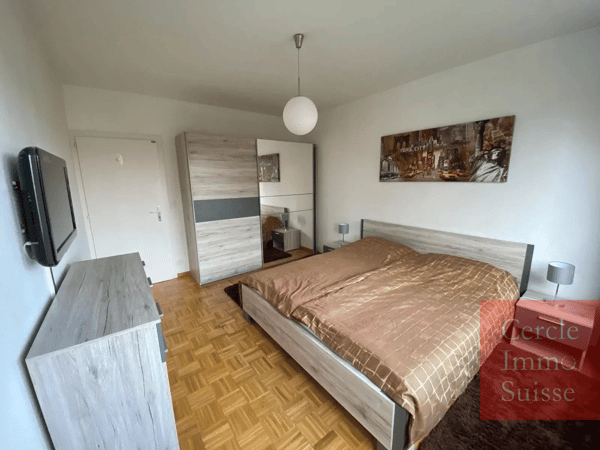 Genève Rive Droite – Appartement meublé 5.5 pièces, 165 m², 7ᵉ étage – Loyer CHF 5’800.– 5