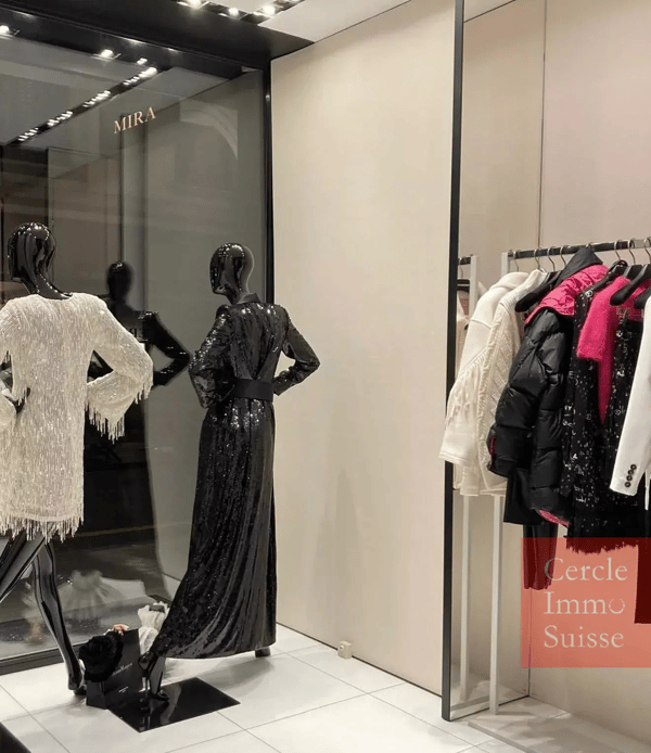 Boutique haut de gamme à vendre au centre-ville de Genève, quartier Rive 2