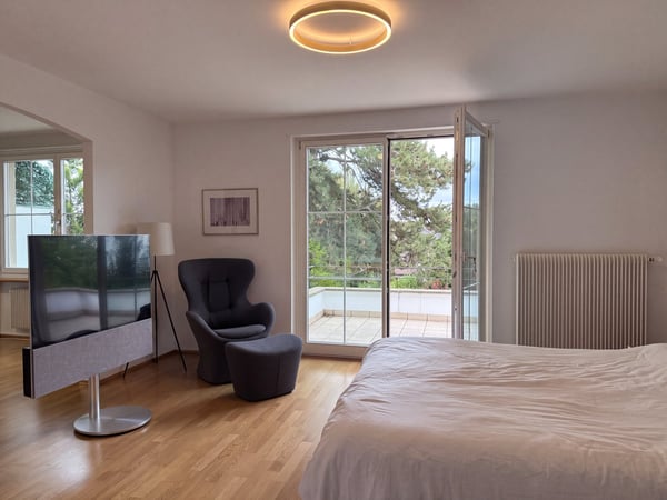 6.5-Zimmer-Doppeleinfamilienhaus mit grossem Garten, Pool und Weitsicht 15