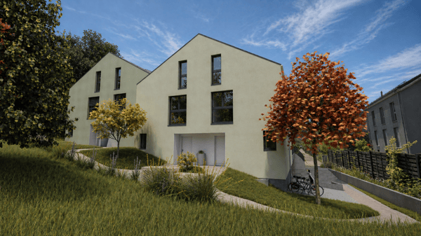 maison jumelée dans quartier résidentielle 2