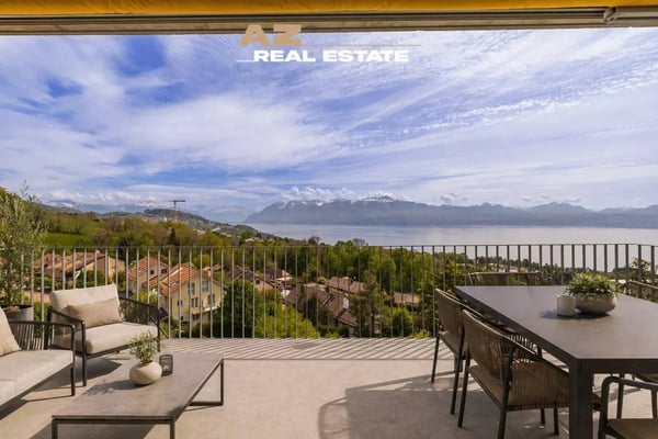 UNE SIGNATURE RARE FACE AU LAC BELMONT-SUR-LAUSANNE 1