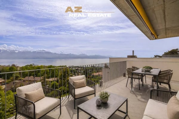 UNE SIGNATURE RARE FACE AU LAC BELMONT-SUR-LAUSANNE 2