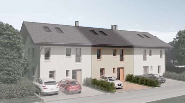 Maison mitoyenne neuve de 5.5 pièces à Marsens – LOT B - permis de construire en force! 2