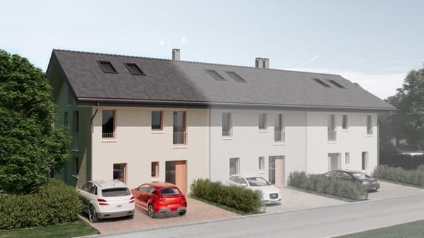 Maison mitoyenne neuve de 5.5 pièces à Marsens – Lot C - permis de construire en force! 3