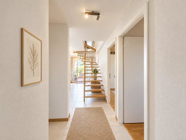 Bright duplex with generous volumes in the heart of Jorat 1