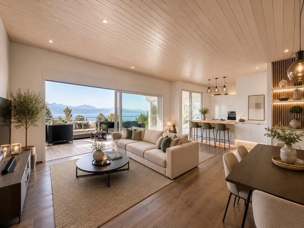 4.5-room apartment with lake view in Lutry 1
