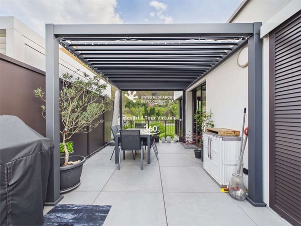 CONTEMPORANEO APPARTAMENTO DI 3,5 LOCALI CON AMPIA TERRAZZA E DOMOTICA 9
