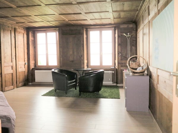 Charmante  3 ½  Zimmer Altbauwohnung mit Seeblick und privater grosser Terrasse in Ligerz 5