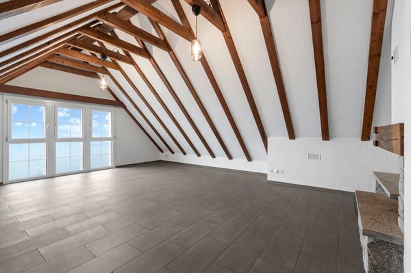 Dachwohnung im Riegelhaus