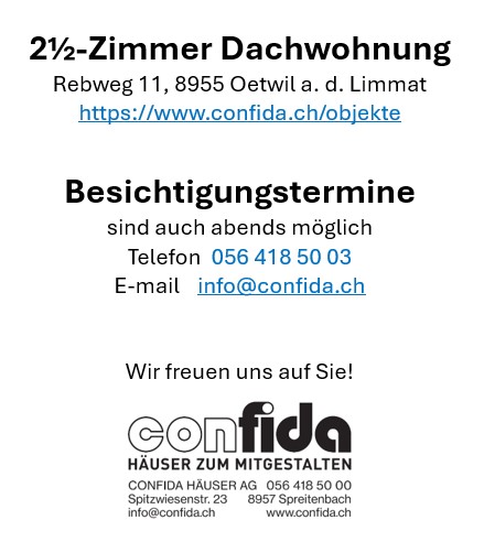 Dachwohnung im Riegelhaus