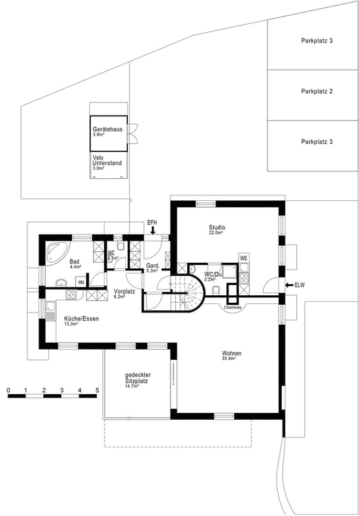 Ihr neues Zuhause - 6½-Zi.Haus mit Pool und Einliegerwohnung beim Lützelsee 17