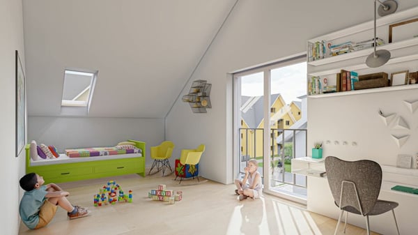 Neubau 6.5-Zi.-Doppeleinfamilienhaus mit Garten in Saland 8