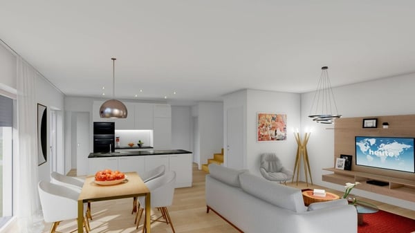 Neubau 6.5-Zi.-Doppeleinfamilienhaus mit Garten in Saland 6