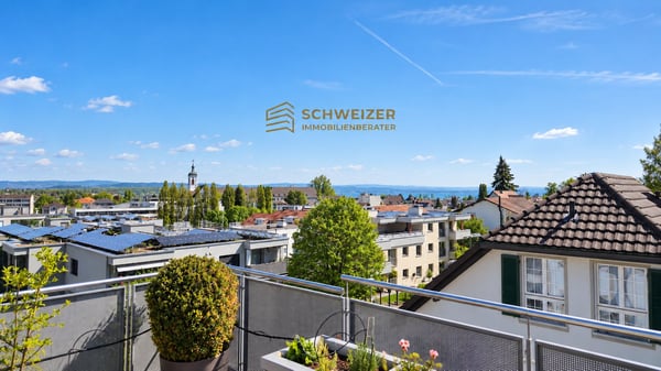 Wo der Blick zuhause ist – Attika mit Weitblick zum Bodensee