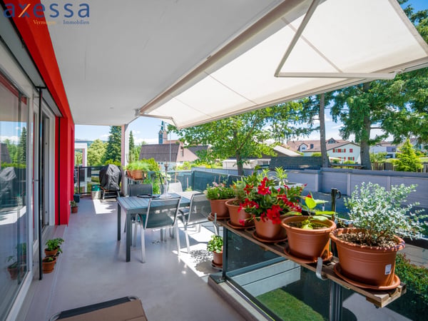 Sonnige 3.5 Zimmerwohnung im Obergeschoss mit Südbalkon in Fischbach-Göslikon 13