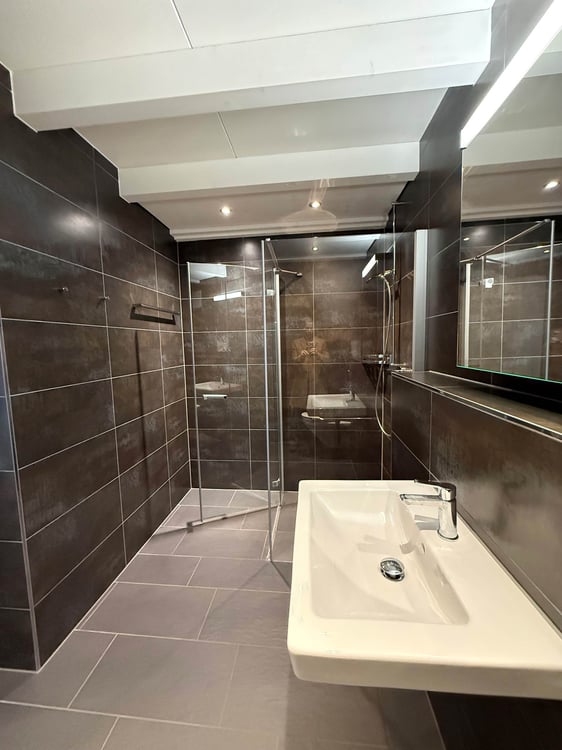 Moderne 2 Zimmer - Dachgeschosswohnung mit Balkon in Leuggern 5
