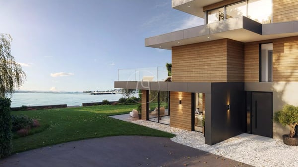 Land and project for an exceptional waterfront villa 5