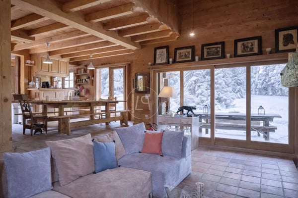 Charming, exceptional chalet near Megève 8