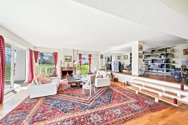 Beautiful family property with tennis and lake view, close to Morges 4