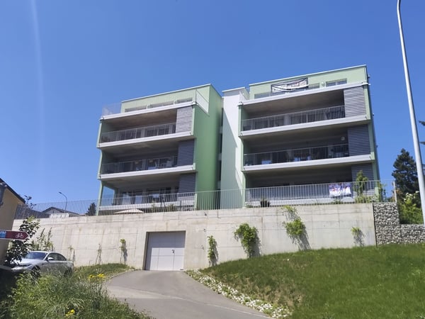 Magnifique attique de 6.5 pièces neuf avec terrasse et vue panoramique avec ascenseur privatif 12