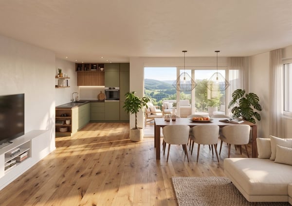 LETZTE WOHNUNG - Casa Giardino | 3.5-Zimmer Attikawohnung 3.1 | Attika Südost 3