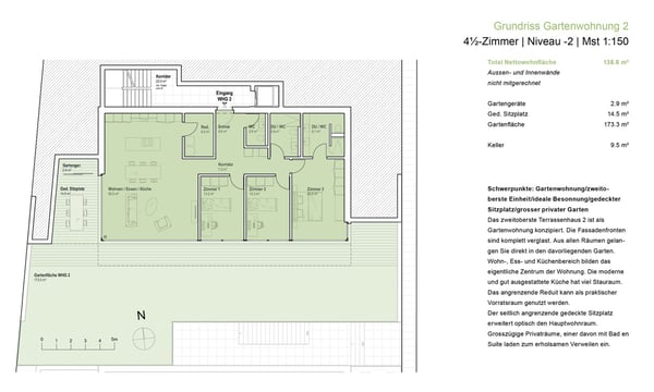 Terrassenhaus Höhewäg Rafz – Wohnung 2 6
