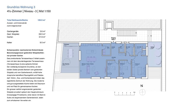 Terrassenhaus Höhewäg Rafz – Wohnung 3 6