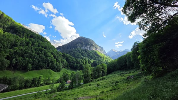6-Zimmer-Zweifamilienhaus mit Panorama, Schwendi im Weisstannental SG 1
