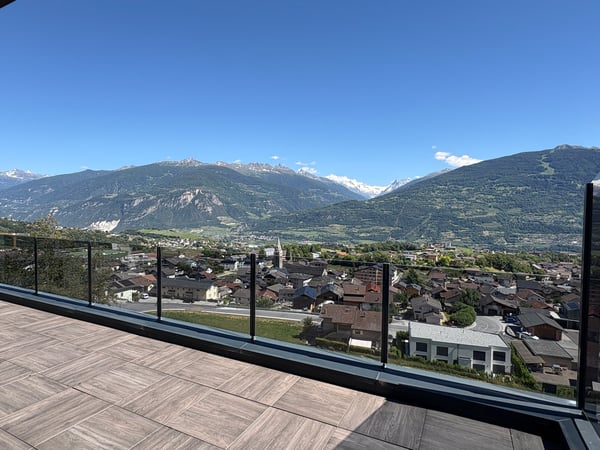 Savièse (VS) Magnifique attique de deux chambres en suite  avec vue panoramique sur les montagnes 16