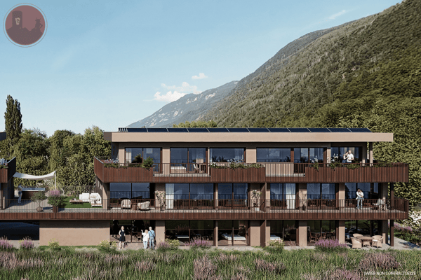 Appartement neuf de 3.5 pièces avec terrasses et jardin à Martigny 1