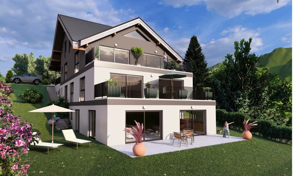 Magnifique appartement en attique de 5.5 pièces à Granges (Veveyse) – Dernière opportunité !