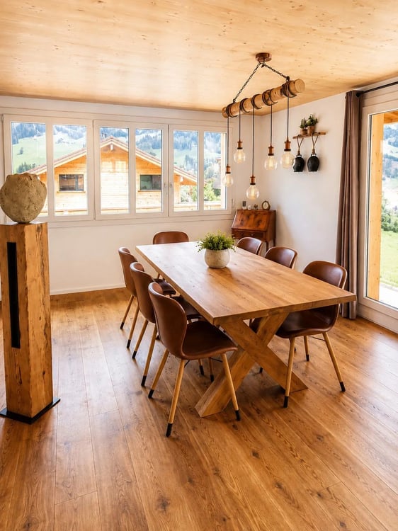 Familienparadies mit großem Umschwung und top Aussicht da, wo andere Ferien machen... 7