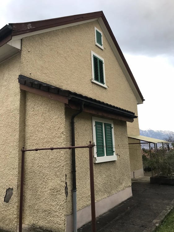 5.5 Zimmer Einfamilienhaus: Wohnhaus mit Baureserve und spektakulärem Blick, 535 m² W2 4