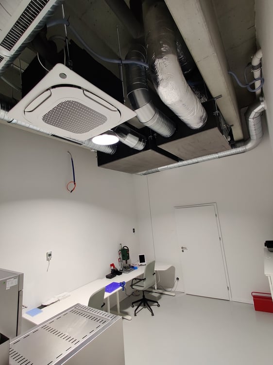 #15.2 Top moderne Büro Lager-Laborräum mit Klima, Lüftung,LAN, Videoüberwacht, Parkplätze, zentral 24