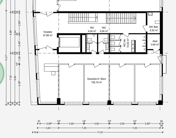 Neubau Verkauf Büro/Praxis 138m² See-Säntis Sicht Büro/Lagerkauf n. Absprache, Klima, Be-und Entlüft 5