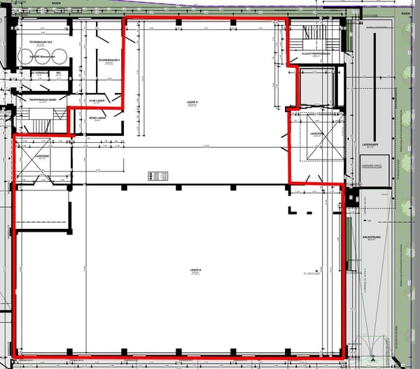 #18.2 TOP 768m² Werkstatt im EG mit Büro Raum mit Klima, LAN, WLAN, Videoüberw., Parkplätze,zentral 14